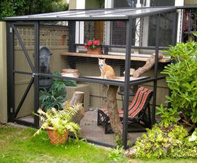 Catio Es Custom Diy Catios Cat Enclosures Cat Enclosures